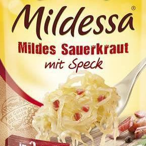 Mildessa Sauerkraut mit Speck 400g
