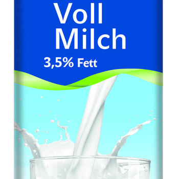 Vollmilch 12 Liter 3,5% Karton