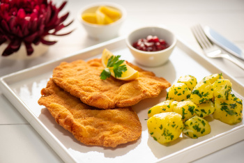 Schweine SCHNITZEL 20X140GR PANIERT TK