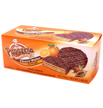 Schokowaffeln mit Orange 120g