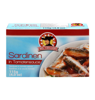 Sardinen in Tomatensauce 115g