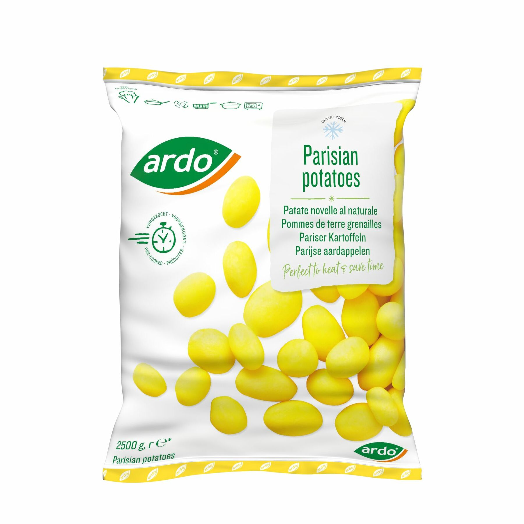 Gemse Kartoffeln Pariser gegart 2500g