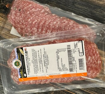 DELUXE Schweinefleisch Mailndersalami geschnitten