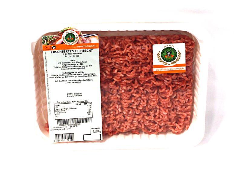 Faschiertes gemischt 500gr. FRISCH