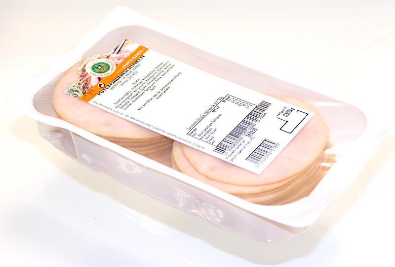 Putensaunaschinken geschnitten