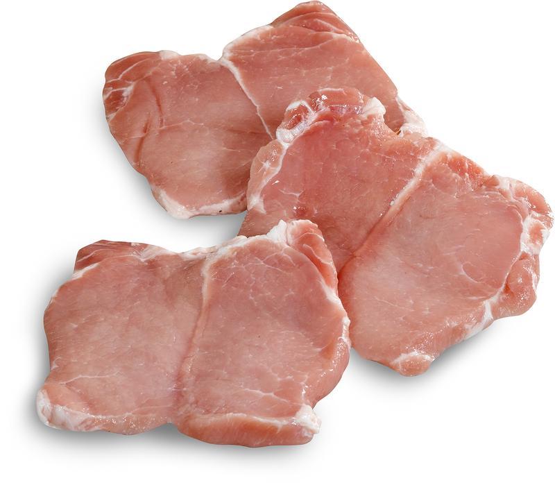 Schweine Surkarreesteak geschnitten