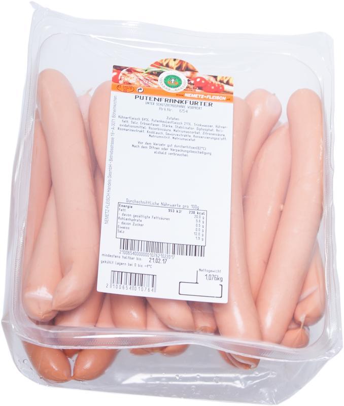 Putenfrankfurter 9 Paar