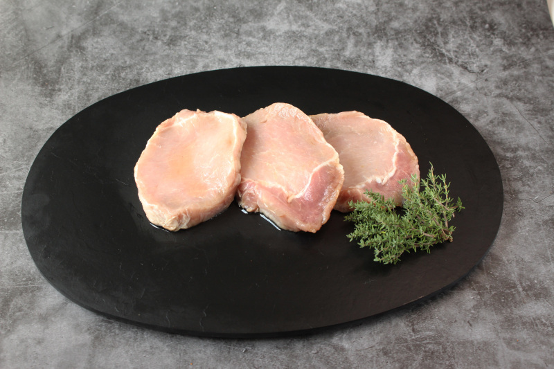 Schweine Karreesteak ohne Knochen